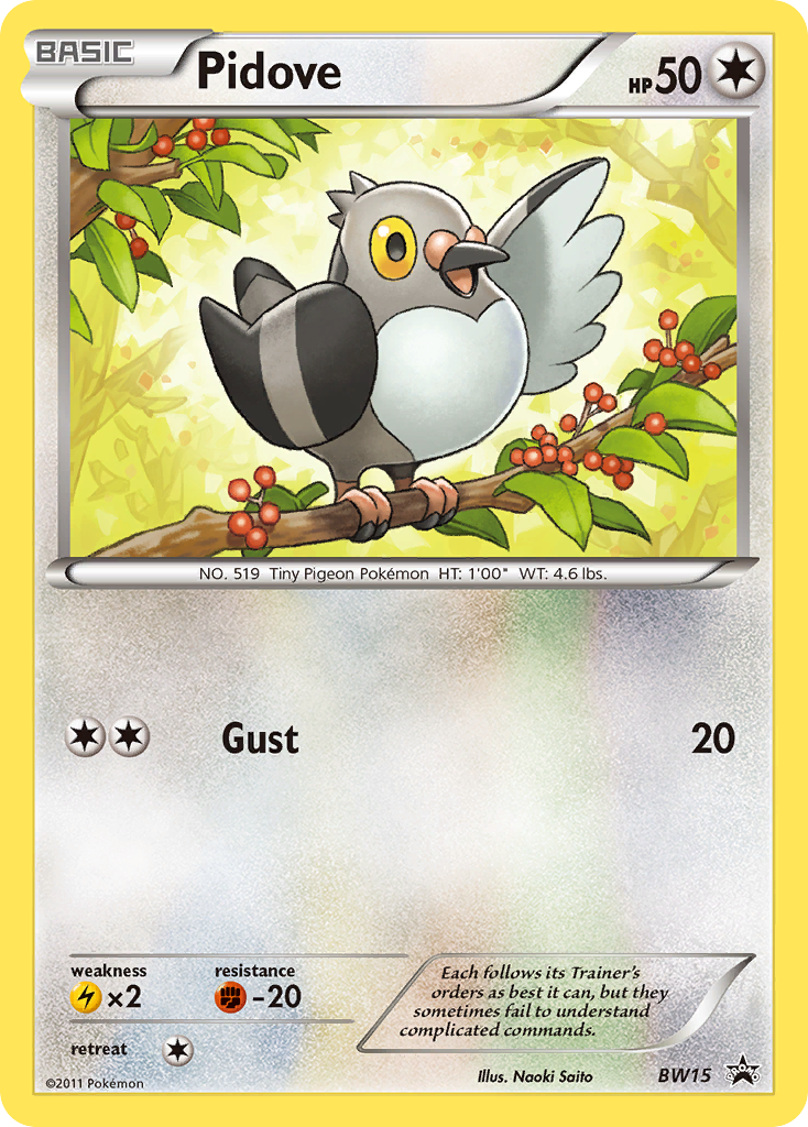 Pidove (BW15) [Black & White: Black Star Promos] | Good Games North