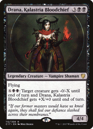 Drana, Kalastria Bloodchief [Commander 2017] | Good Games North