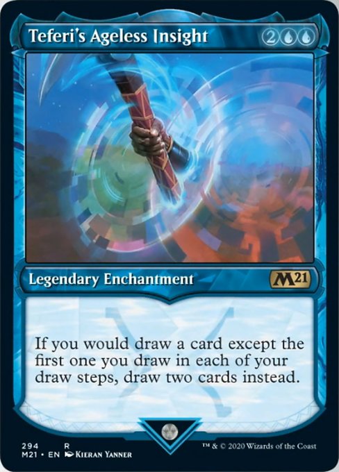 Teferi's Ageless Insight (Showcase) [Core Set 2021] | Good Games North