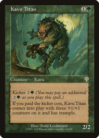 Kavu Titan [Invasion] | Good Games North