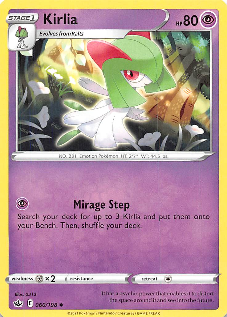 Kirlia (060/198) [Sword & Shield: Chilling Reign] | Good Games North