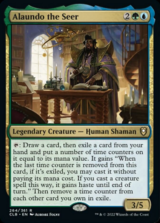 Alaundo the Seer [Commander Legends: Battle for Baldur's Gate] | Good Games North