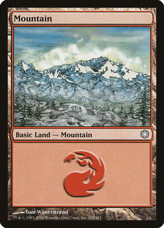 Mountain (378) [Coldsnap Theme Decks] | Good Games North
