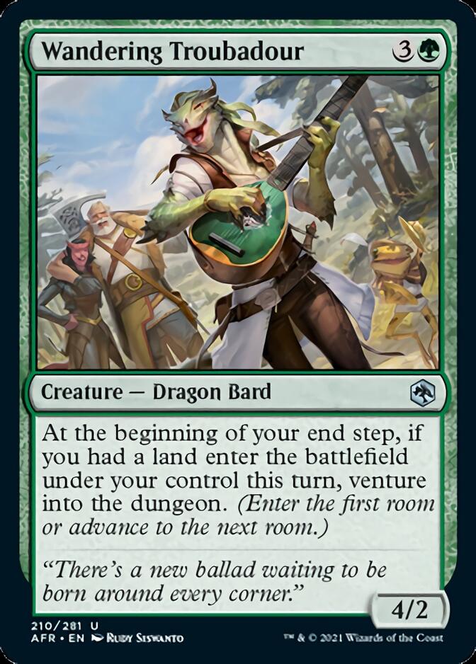 Wandering Troubadour [Dungeons & Dragons: Adventures in the Forgotten Realms] | Good Games North