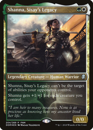 Shanna, Sisay's Legacy [Dominaria Promos] | Good Games North