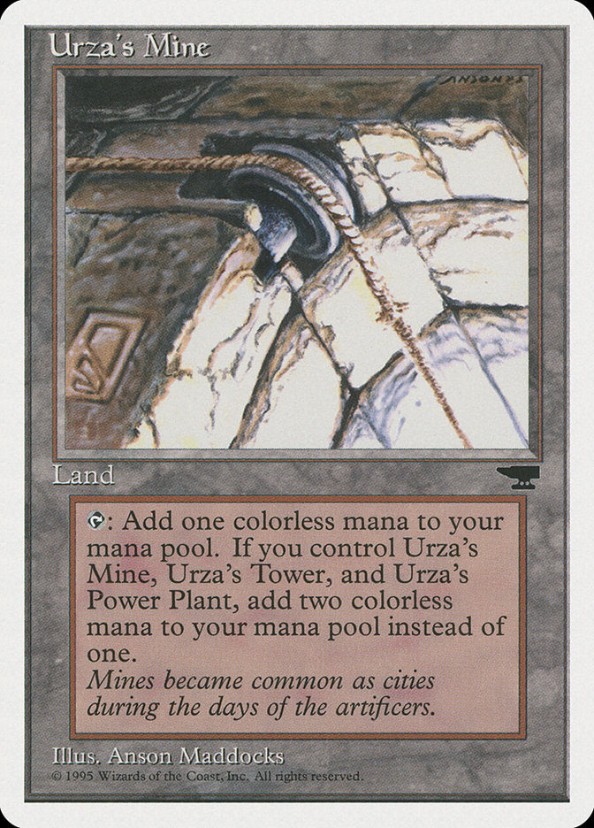 Urza's Mine (Pulley Embedded in Stone) [Chronicles] | Good Games North