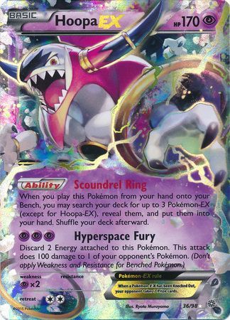 Hoopa EX (36/98) (Jumbo Card) [XY: Ancient Origins] | Good Games North
