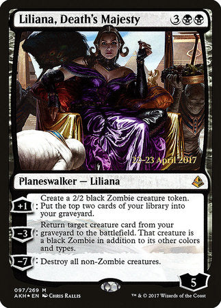 Liliana, Death's Majesty [Amonkhet Promos] | Good Games North