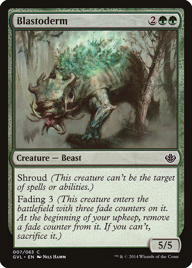 Blastoderm (Garruk vs. Liliana) [Duel Decks Anthology] | Good Games North