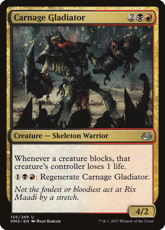 Carnage Gladiator [Modern Masters 2017] | Good Games North
