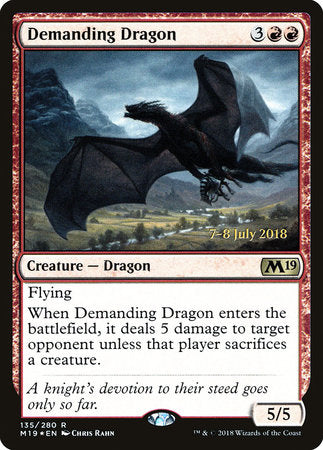 Demanding Dragon [Core Set 2019 Promos] | Good Games North