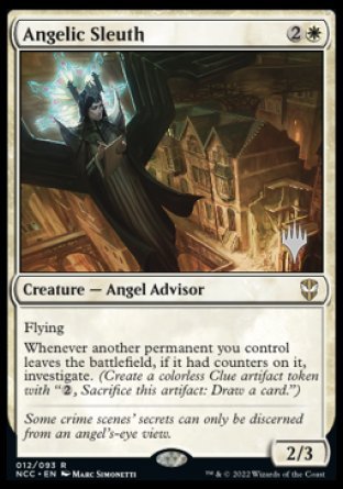 Angelic Sleuth (Promo Pack) [Streets of New Capenna Commander Promos] | Good Games North