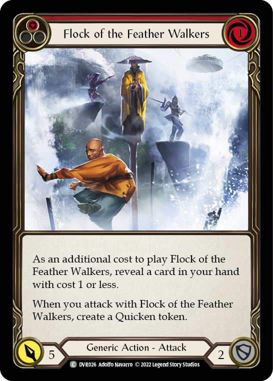Flock of the Featherwalkers (Red) [DVR026] (Classic Battles: Rhinar vs Dorinthea) | Good Games North