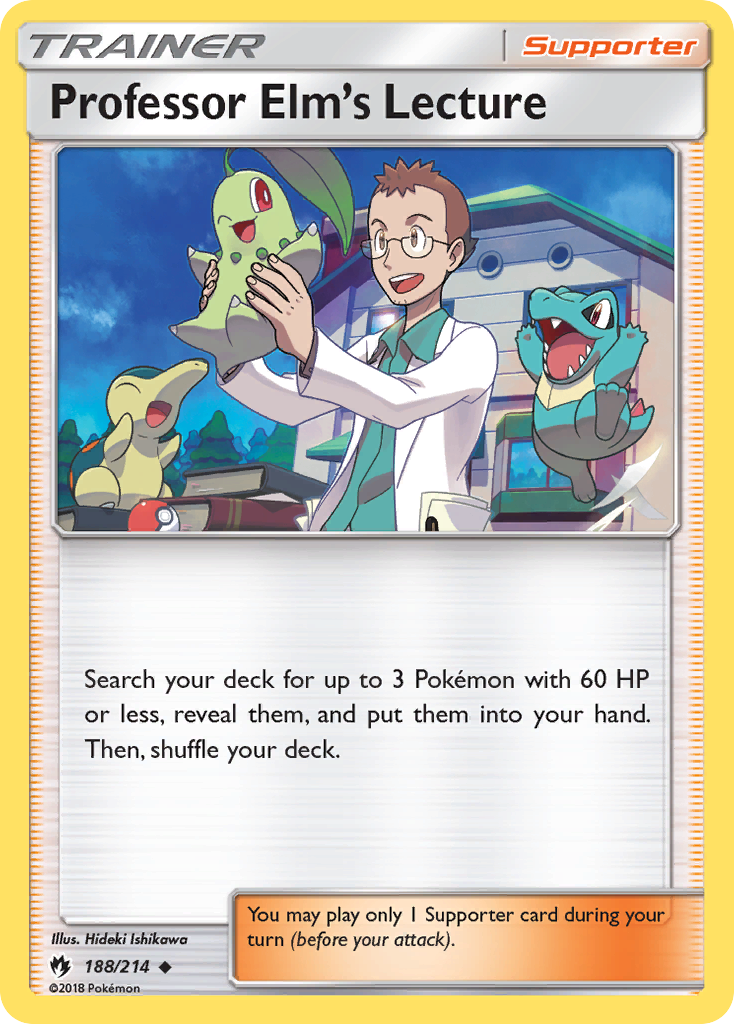 Professor Elm's Lecture (188/214) [Sun & Moon: Lost Thunder] | Good Games North