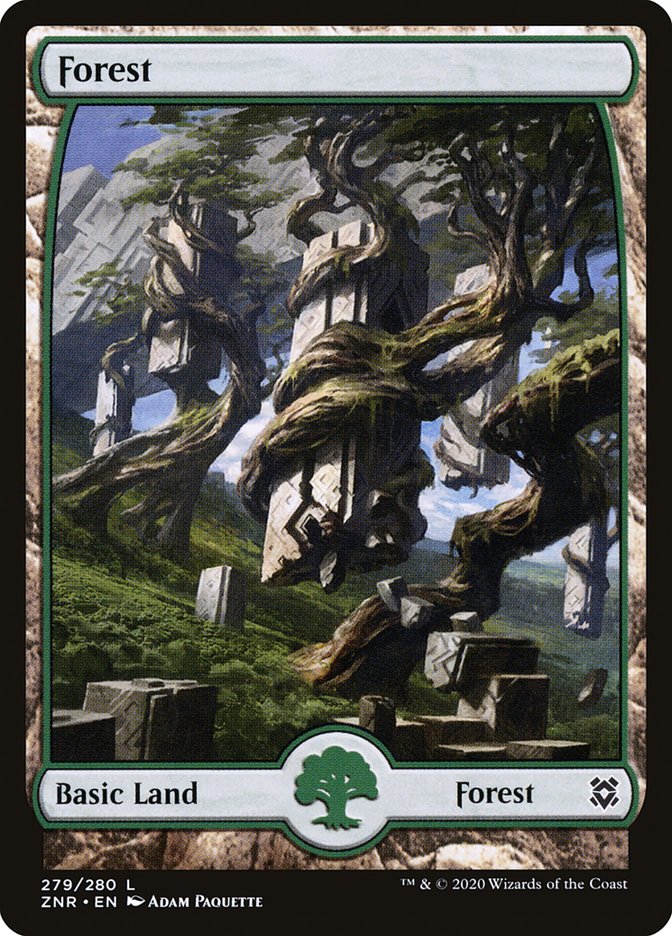 Forest (279) [Zendikar Rising] | Good Games North