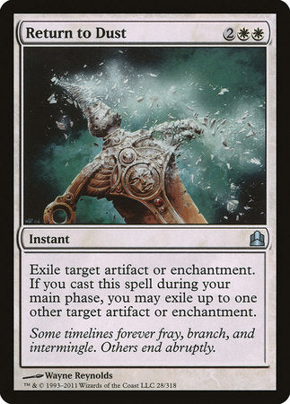 Return to Dust [Commander 2011] | Good Games North