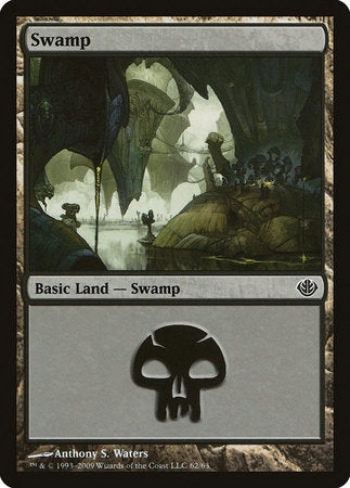 Swamp (62) [Duel Decks: Garruk vs. Liliana] | Good Games North