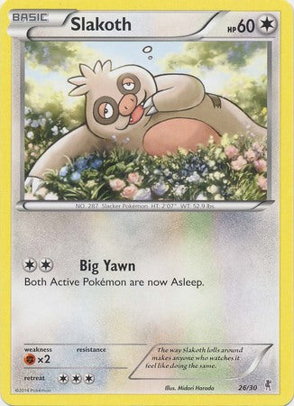 Slakoth (26/30) [XY: Trainer Kit 1 - Bisharp] | Good Games North