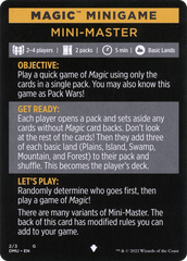 Mini-Master (Magic Minigame) [Commander Legends: Battle for Baldur's Gate Minigame] | Good Games North