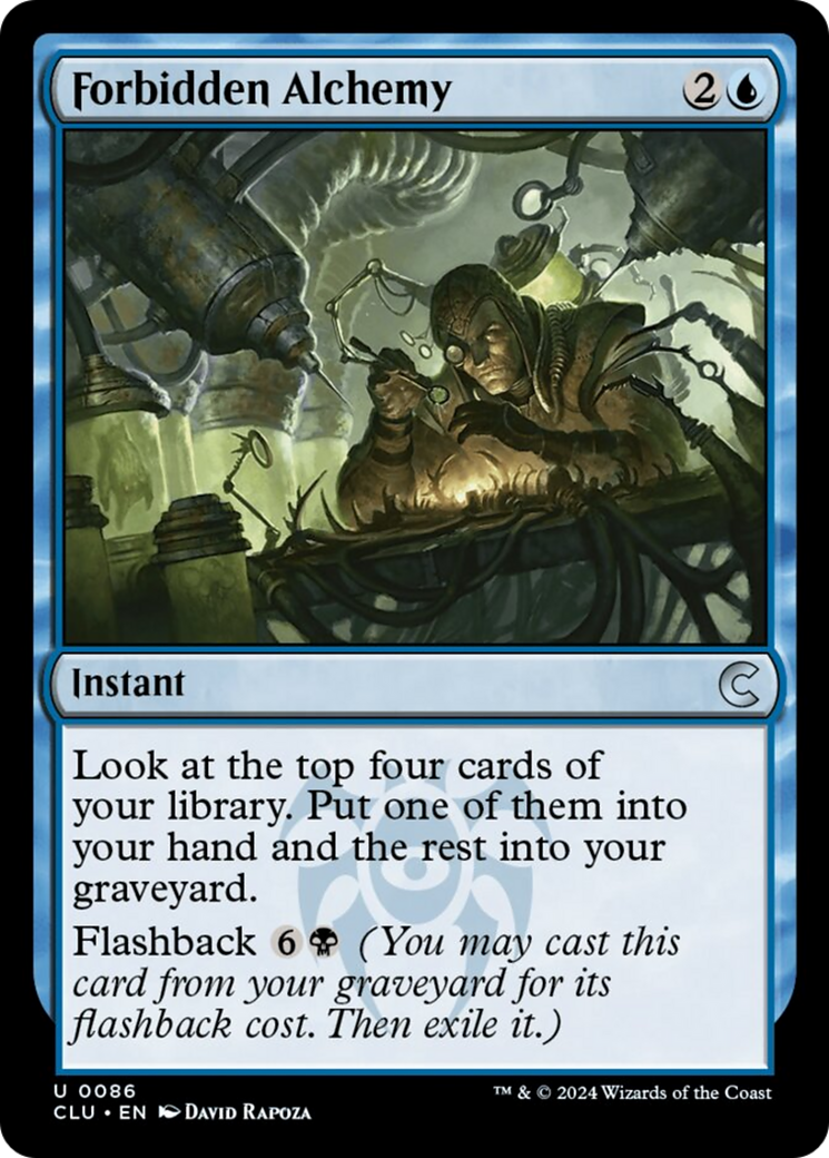Forbidden Alchemy [Ravnica: Clue Edition] | Good Games North