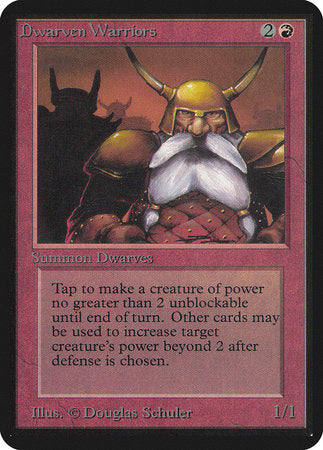 Dwarven Warriors [Limited Edition Alpha] | Good Games North