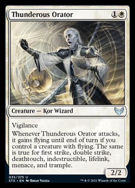 Thunderous Orator [Strixhaven: School of Mages] | Good Games North
