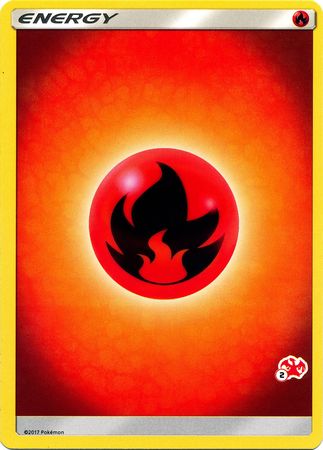 Fire Energy (Charizard Stamp #2) [Battle Academy 2020] | Good Games North