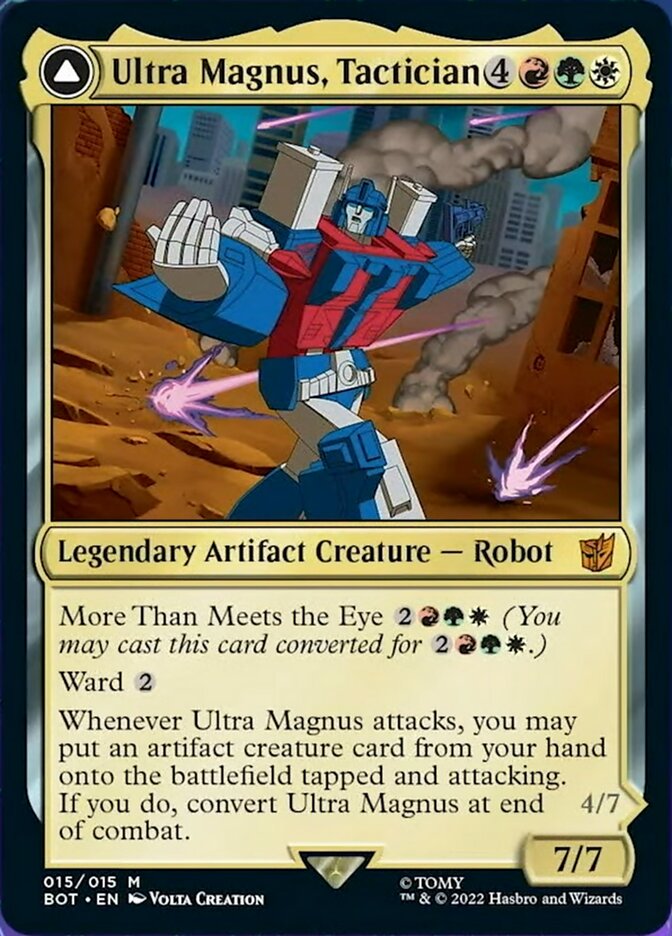 Ultra Magnus, Tactician // Ultra Magnus, Armored Carrier [Universes Beyond: Transformers] | Good Games North