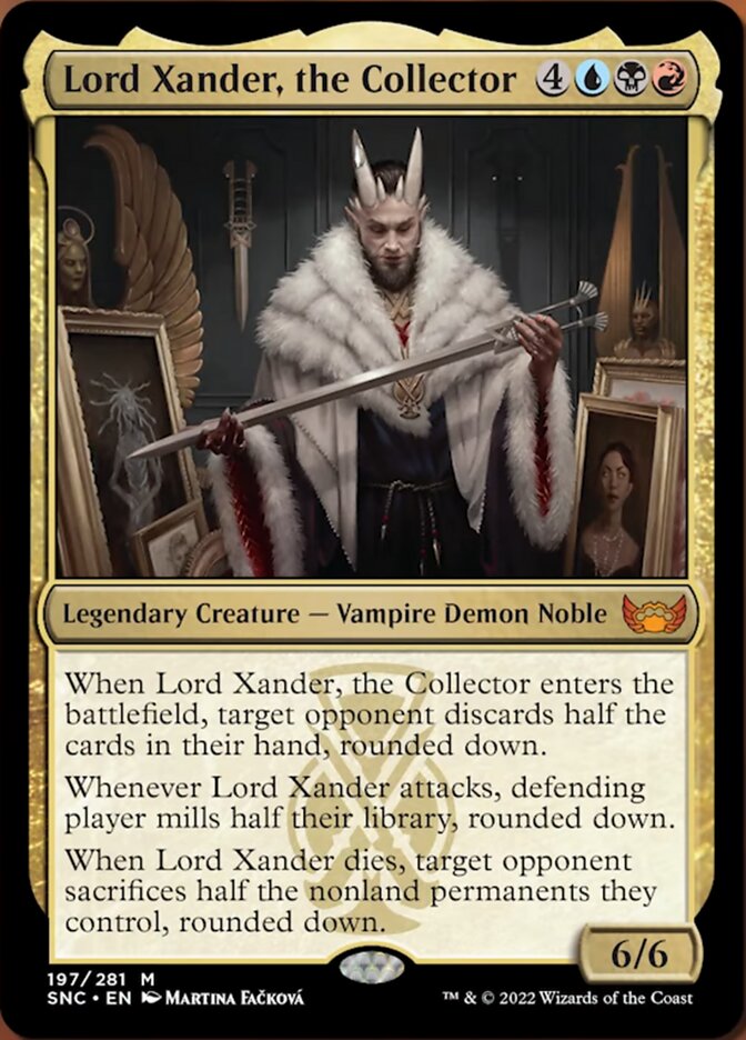 Lord Xander, the Collector [Streets of New Capenna] | Good Games North