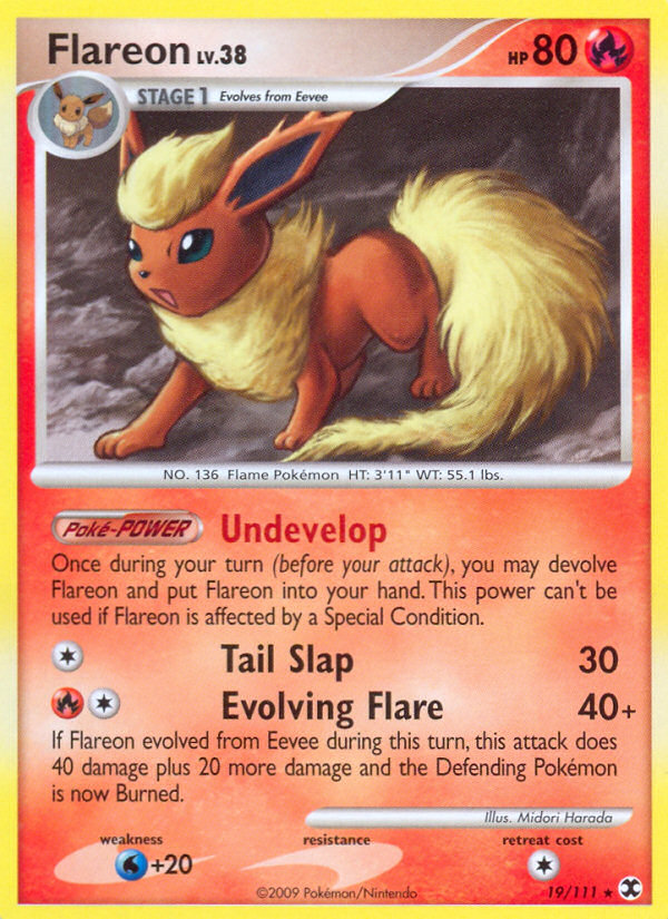 Flareon (19/111) [Platinum: Rising Rivals] | Good Games North