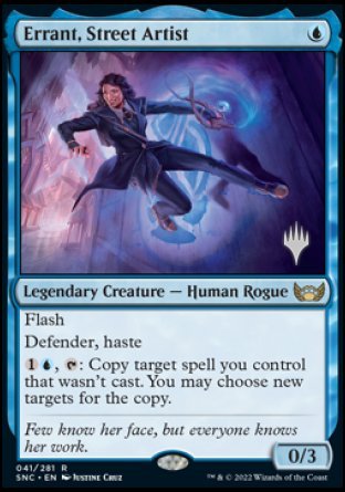 Errant, Street Artist (Promo Pack) [Streets of New Capenna Promos] | Good Games North
