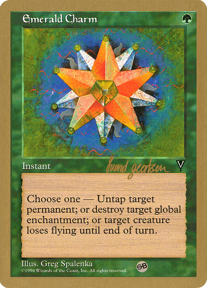 Emerald Charm (Svend Geertsen) (SB) [World Championship Decks 1997] | Good Games North
