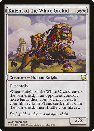 Knight of the White Orchid [Duel Decks: Knights vs. Dragons] | Good Games North