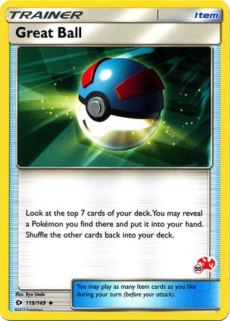 Great Ball (119/149) (Charizard Stamp #55) [Battle Academy 2020] | Good Games North