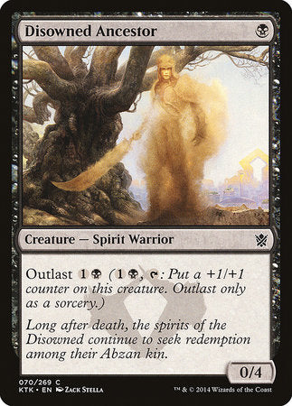 Disowned Ancestor [Khans of Tarkir] | Good Games North