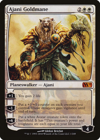 Ajani Goldmane [Magic 2011] | Good Games North