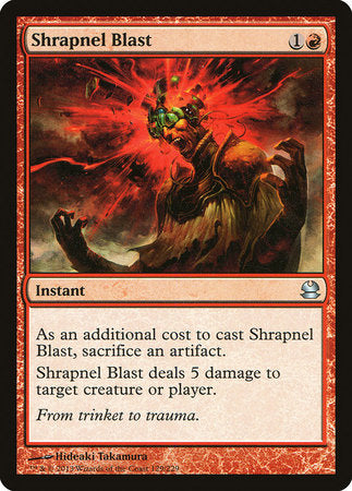 Shrapnel Blast [Modern Masters] | Good Games North