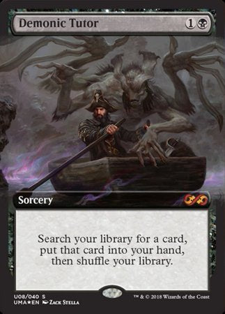 Demonic Tutor [Ultimate Box Topper] | Good Games North