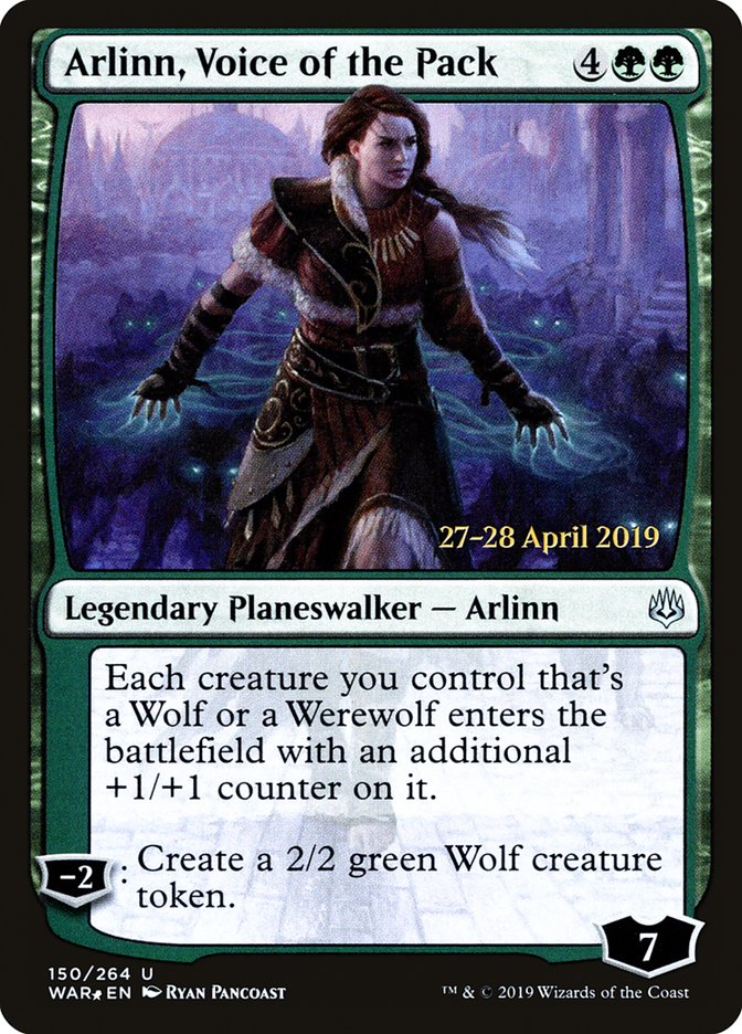 Arlinn, Voice of the Pack  [War of the Spark Prerelease Promos] | Good Games North