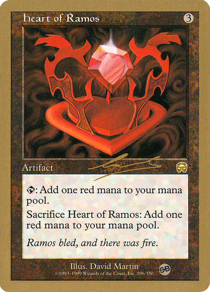 Heart of Ramos (Nicolas Labarre) (SB) [World Championship Decks 2000] | Good Games North