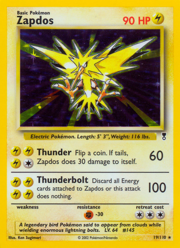 Zapdos (19/110) [Legendary Collection] | Good Games North