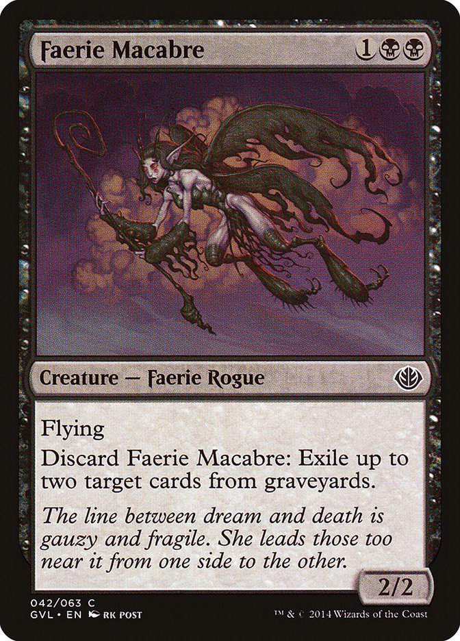 Faerie Macabre (Garruk vs. Liliana) [Duel Decks Anthology] | Good Games North