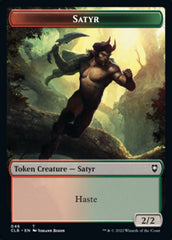 Satyr // Beast Double-sided Token [Commander Legends: Battle for Baldur's Gate Tokens] | Good Games North