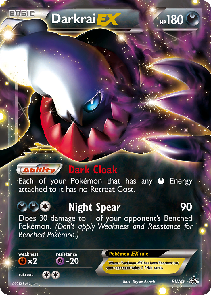 Darkrai EX (BW46) [Black & White: Black Star Promos] | Good Games North
