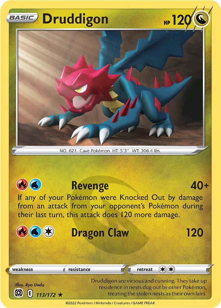 Druddigon (113/172) [Sword & Shield: Brilliant Stars] | Good Games North
