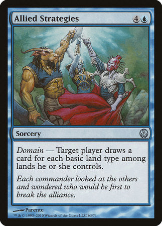 Allied Strategies [Duel Decks: Phyrexia vs. the Coalition] | Good Games North