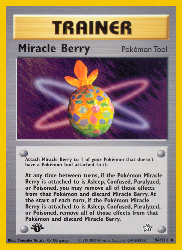 Miracle Berry (94/111) [Neo Genesis 1st Edition] | Good Games North