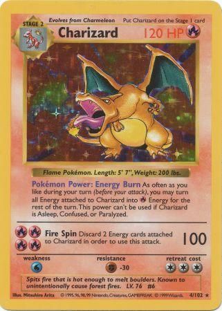 Charizard (4/102) [Base Set Shadowless Unlimited] | Good Games North
