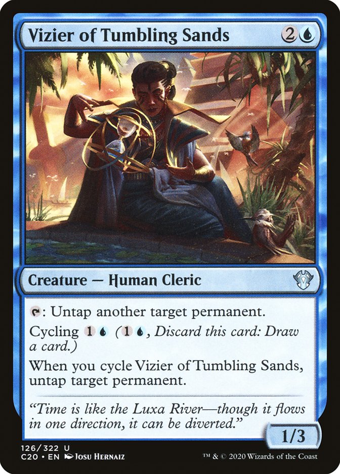 Vizier of Tumbling Sands [Commander 2020] | Good Games North
