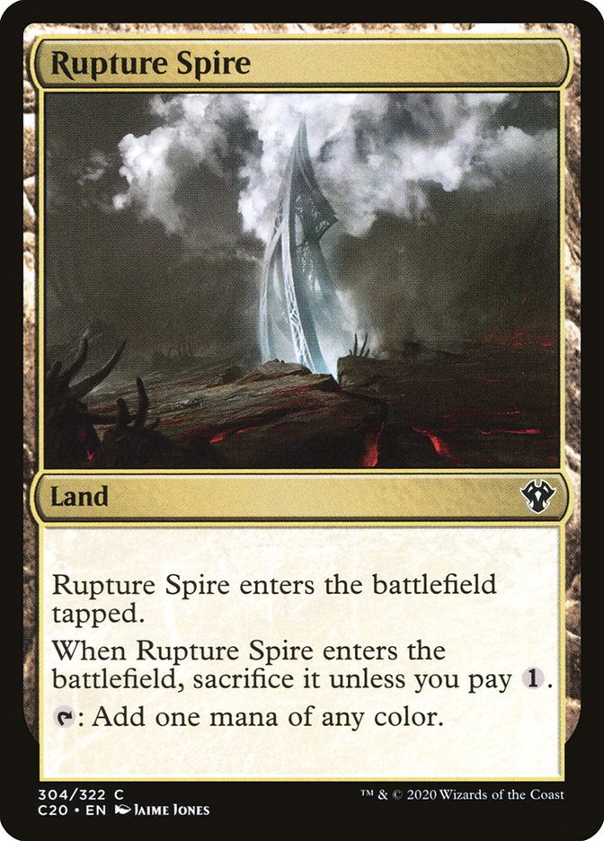 Rupture Spire [Commander 2020] | Good Games North